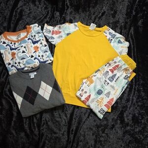 Kids' Clothing Set with Hoodie and Pajamas